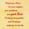 Hallmark Signature Birthday Card for Mom (Flowers)(There for Me)