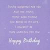 Hallmark Signature Birthday Card for Women (Damn, Girl Letter Board)(Thank Goodness for Friends)