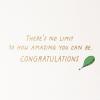 Hallmark Signature Congratulations Card for Graduation (Cheers)(Oh  the Places You’ll Go)