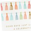 Hallmark Signature Pack of 4 Birthday Cards or Congratulations Cards (Some Days Call for a Celebration)(Multicolor)