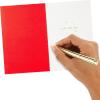 Hallmark Signature Pack of 4 Christmas Cards (Candy Canes)(Candy Canes  Pack of Cards)