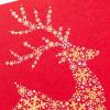 Hallmark Signature Pack of 4 Christmas Cards (Candy Canes)(Snowflake Reindeer  Pack of Cards)