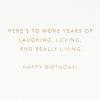 Hallmark Signature Studio Collection 60th Birthday Card (Green and Gold)