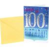 Hallmark 100th Birthday Greeting Card (100th with Confetti)