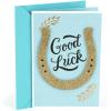 Hallmark Good Luck Card (Horseshoe)