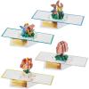 Hallmark Signature Paper Wonder Pop Up Cards for Thinking of You, Just Because (4 Cards: Hummingbird, Flowers, Tree, Butterflies)