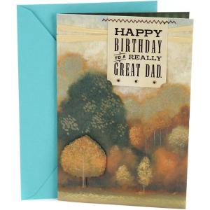 Hallmark Birthday Card for Dad (Autumn Landscape)(Autumn Landscape)