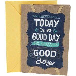Hallmark Birthday Greeting Card (Today is a Good Day)