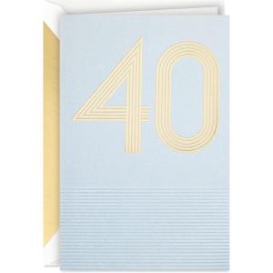 Hallmark Signature 40th Birthday Card (Incredible You)