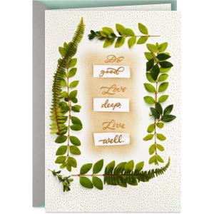 Hallmark Signature Birthday Card, Dachshund in Sweater (Happy All Day Long!) for Dog Mom, Dog Dad(Live Well)