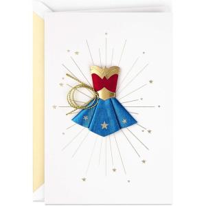 Hallmark Signature Birthday Card for Women (Wonder Woman)