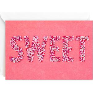 Hallmark Signature Valentine’s Day Card (Sweet Candy Sprinkles) (0699VFE7402)