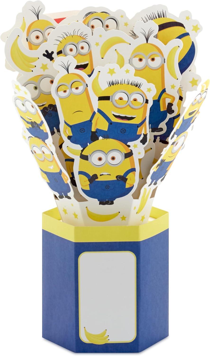 image:imageHallmark Paper Wonder Minions Pop Up Card for Birthdays Graduations Retirements Celebrations