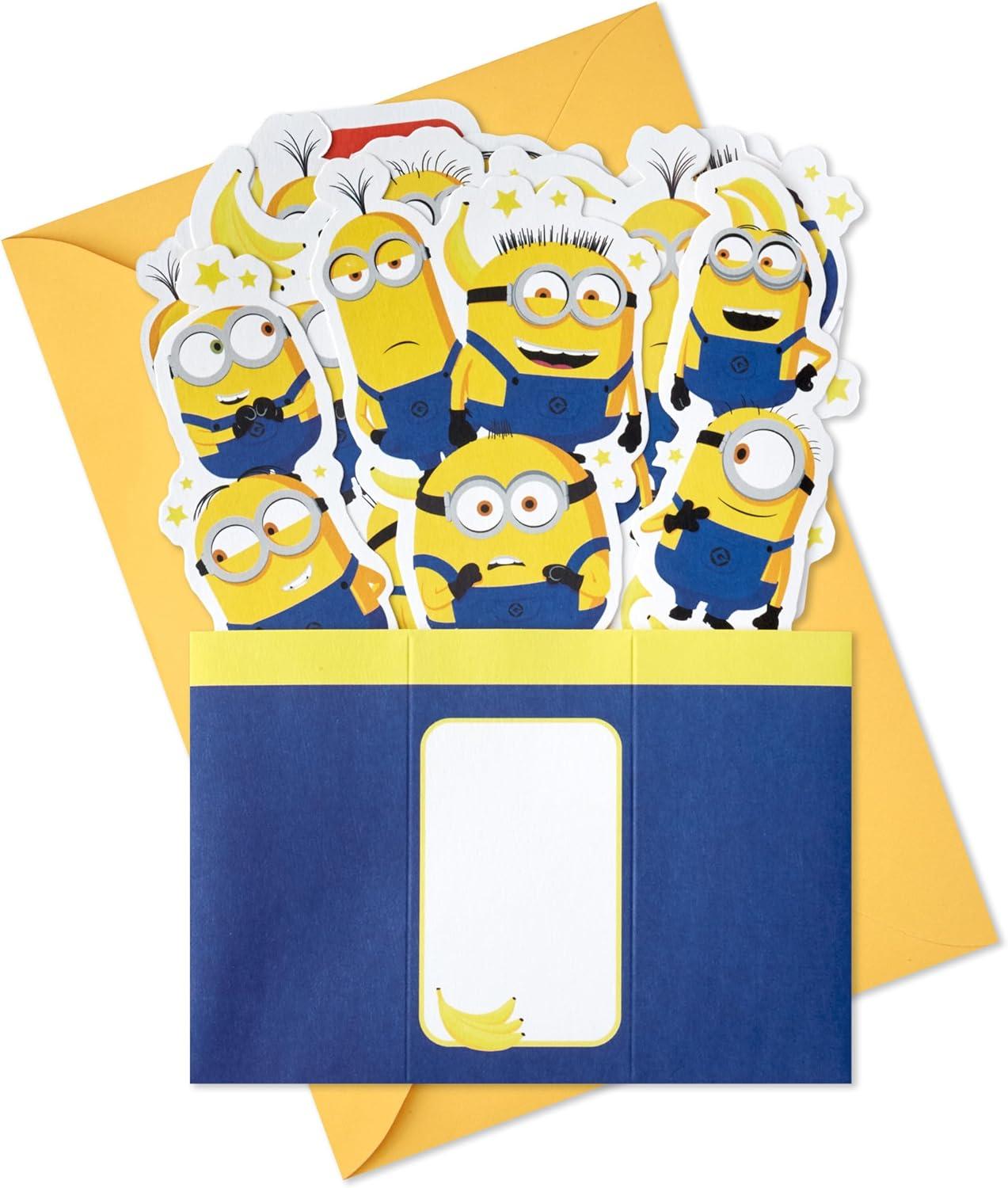 image:imageHallmark Paper Wonder Minions Pop Up Card for Birthdays Graduations Retirements Celebrations