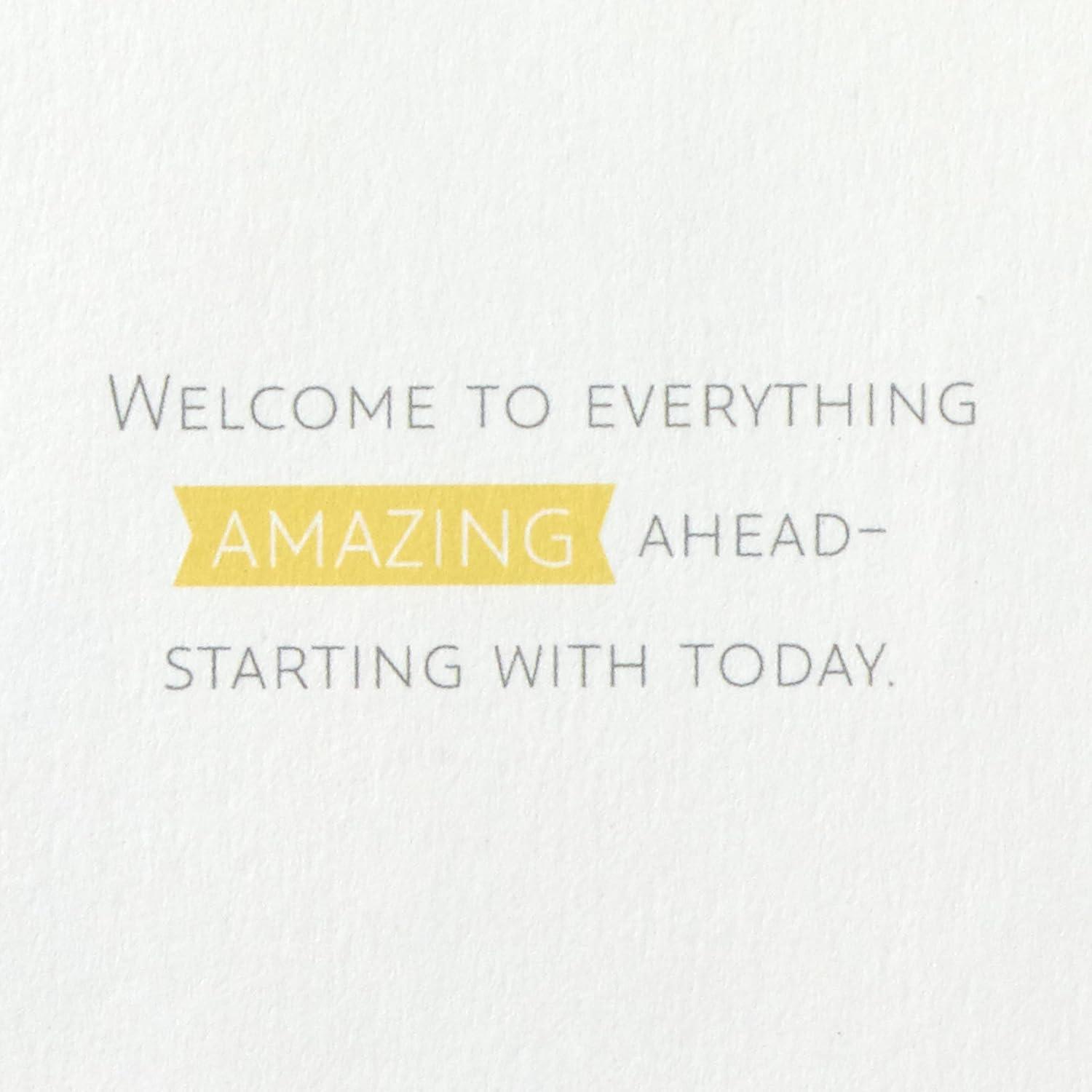 image:imageHallmark Paper Wonder Pop Up 18th Birthday Card Everything Amazing Ahead