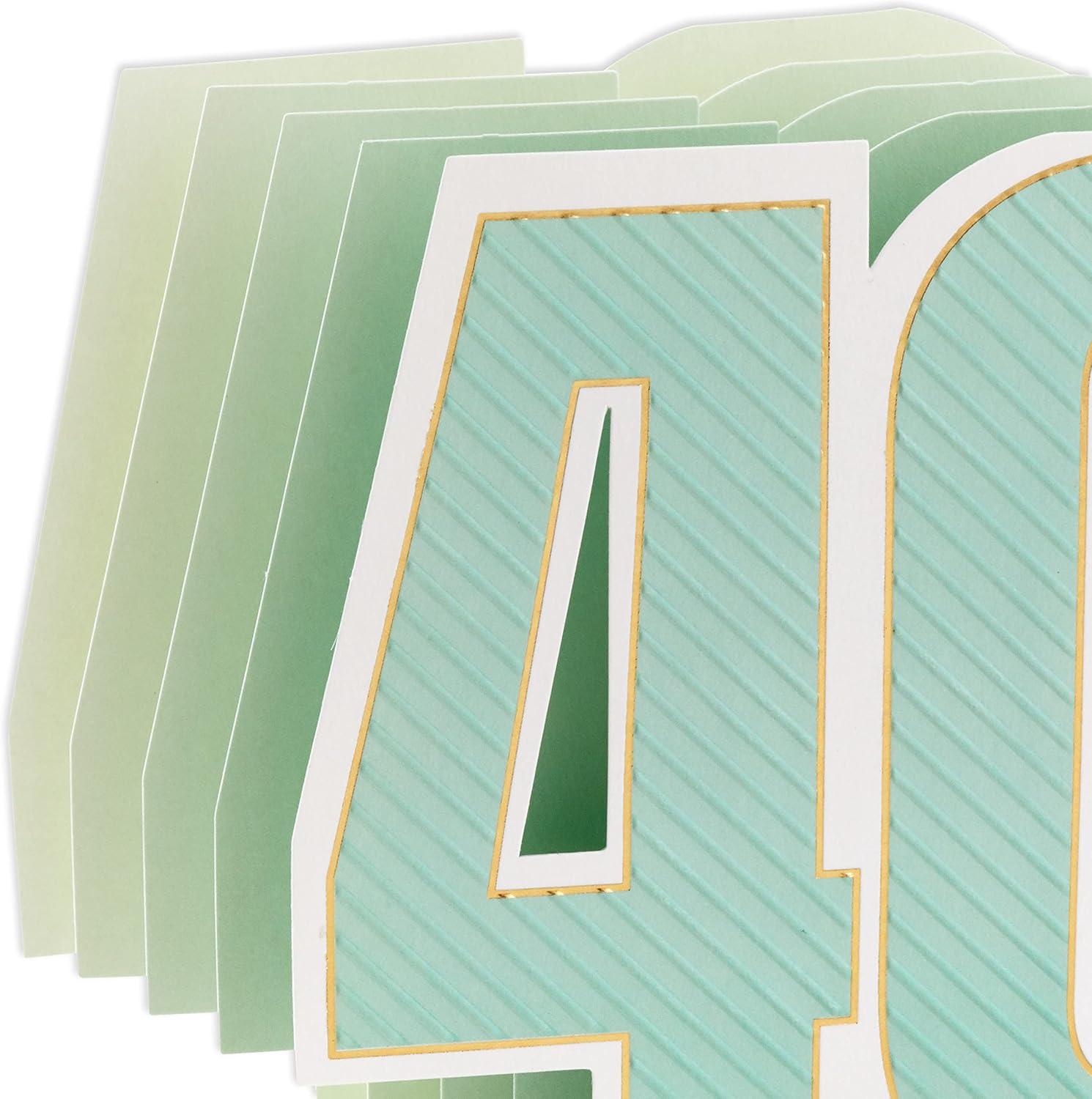 image:imageHallmark Paper Wonder Pop Up 40th Birthday Card Heres to You
