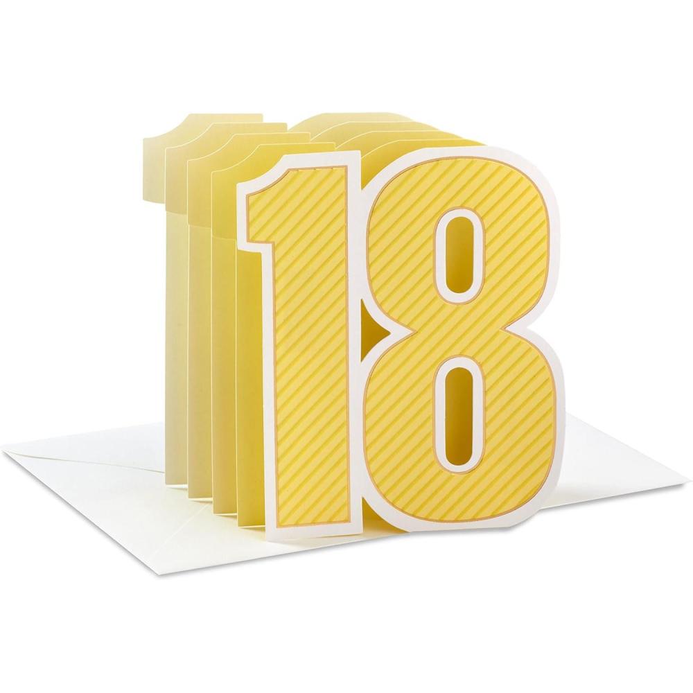image:imageHallmark Paper Wonder Pop Up 18th Birthday Card Everything Amazing Ahead
