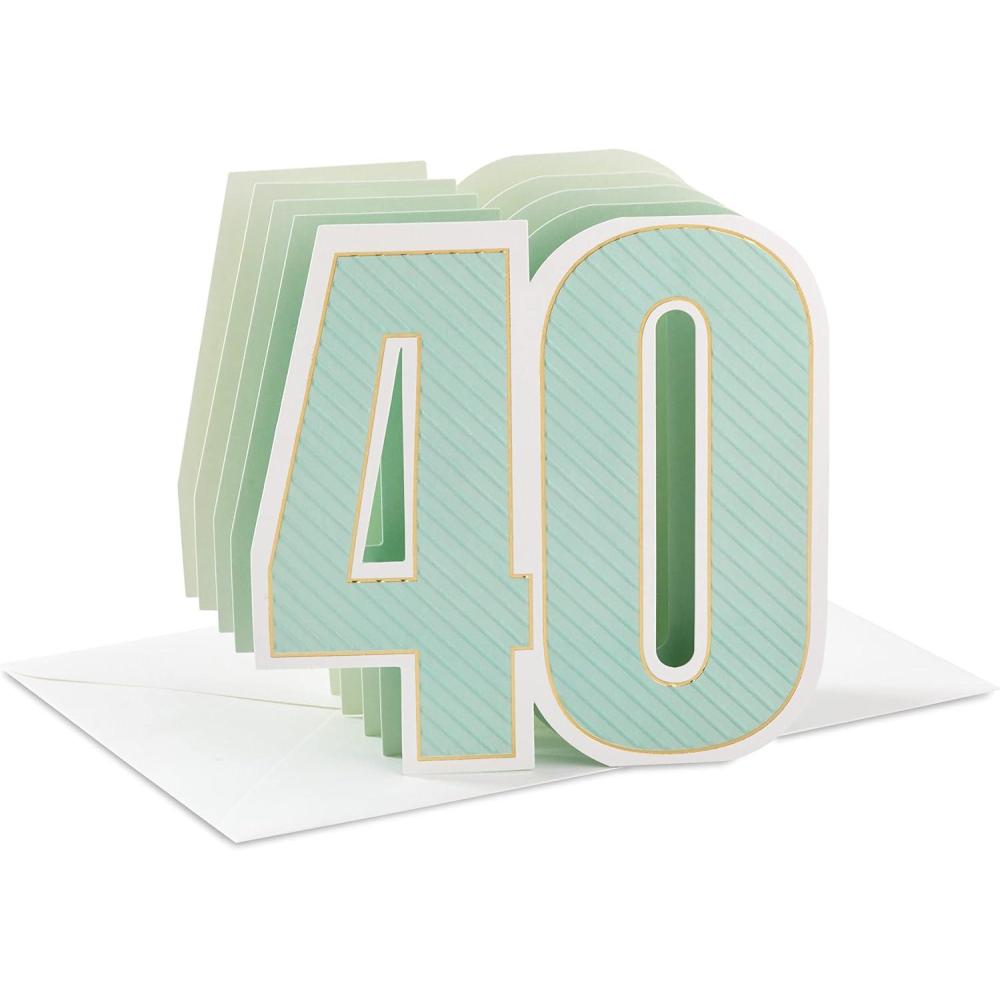 image:imageHallmark Paper Wonder Pop Up 40th Birthday Card Heres to You
