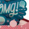 Hallmark Paper Wonder Congratulations Pop Up Card (Yay, Balloons) for Birthdays, Graduations, Promotions, Celebrations(Disco Balls)
