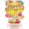 Hallmark Paper Wonder Musical Pop Up Birthday Card (Mylar Balloon Explosion, Plays Happy Birthday)(Mylar Balloon Explosio)