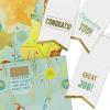 Hallmark Paper Wonder Pop Up Birthday Card, Thank You Card, Encouragement Card, All Occasion Card (Pineapple)(Stars and Balloons)