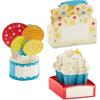 Hallmark Paper Wonder Pop Up Birthday Cards (3 Cards: Cupcake, Balloons, Celebrate)