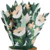 Hallmark Paper Wonder Thinking of You, All Occasion Pop Up Card (Peace Lily Bouquet)