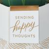 Hallmark Paper Wonder Thinking of You, All Occasion Pop Up Card (Peace Lily Bouquet)