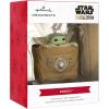 Hallmark Star Wars: The Mandalorian Grogu in Bag Christmas Ornament, May The 4th