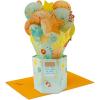 Hallmark Paper Wonder Pop Up Birthday Card, Thank You Card, Encouragement Card, All Occasion Card (Pineapple)(Stars and Balloons)
