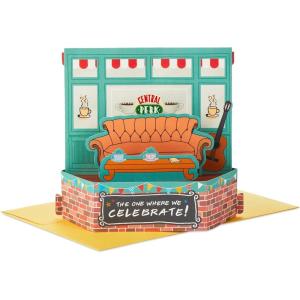 Hallmark Paper Wonder Friends Pop Up Card (Central Perk Couch) for Birthdays, Graduations, Celebrations