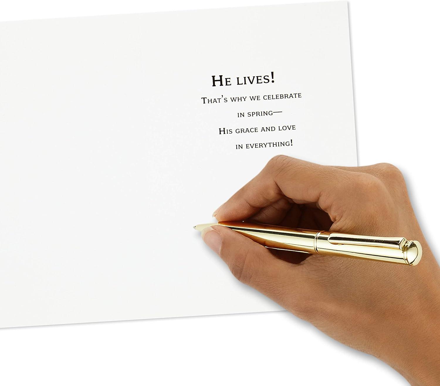 image:imageHallmark Mahogany Religious Easter Cards Assortment Flowers and Choir 6 Cards with Envelopes
