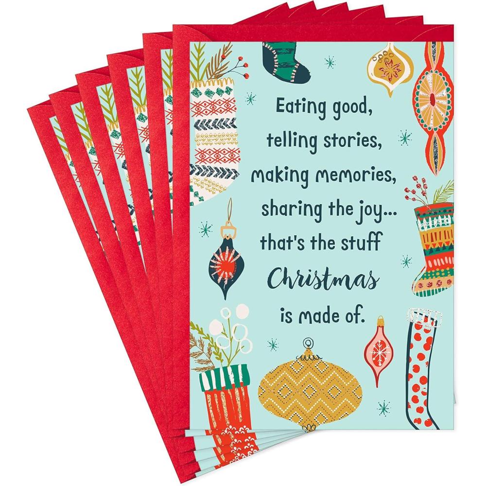 image:imageHallmark Mahogany Christmas Cards Memories 6 Cards with EnvelopesMaking Memories  6 Cards with Envelopes