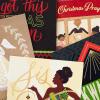 Hallmark Mahogany Christmas Cards, Memories (6 Cards with Envelopes)(Mahogany Assortment  5 Cards with Envelopes)