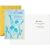 Hallmark Mahogany Religious Easter Cards Assortment, Flowers and Choir (6 Cards with Envelopes)