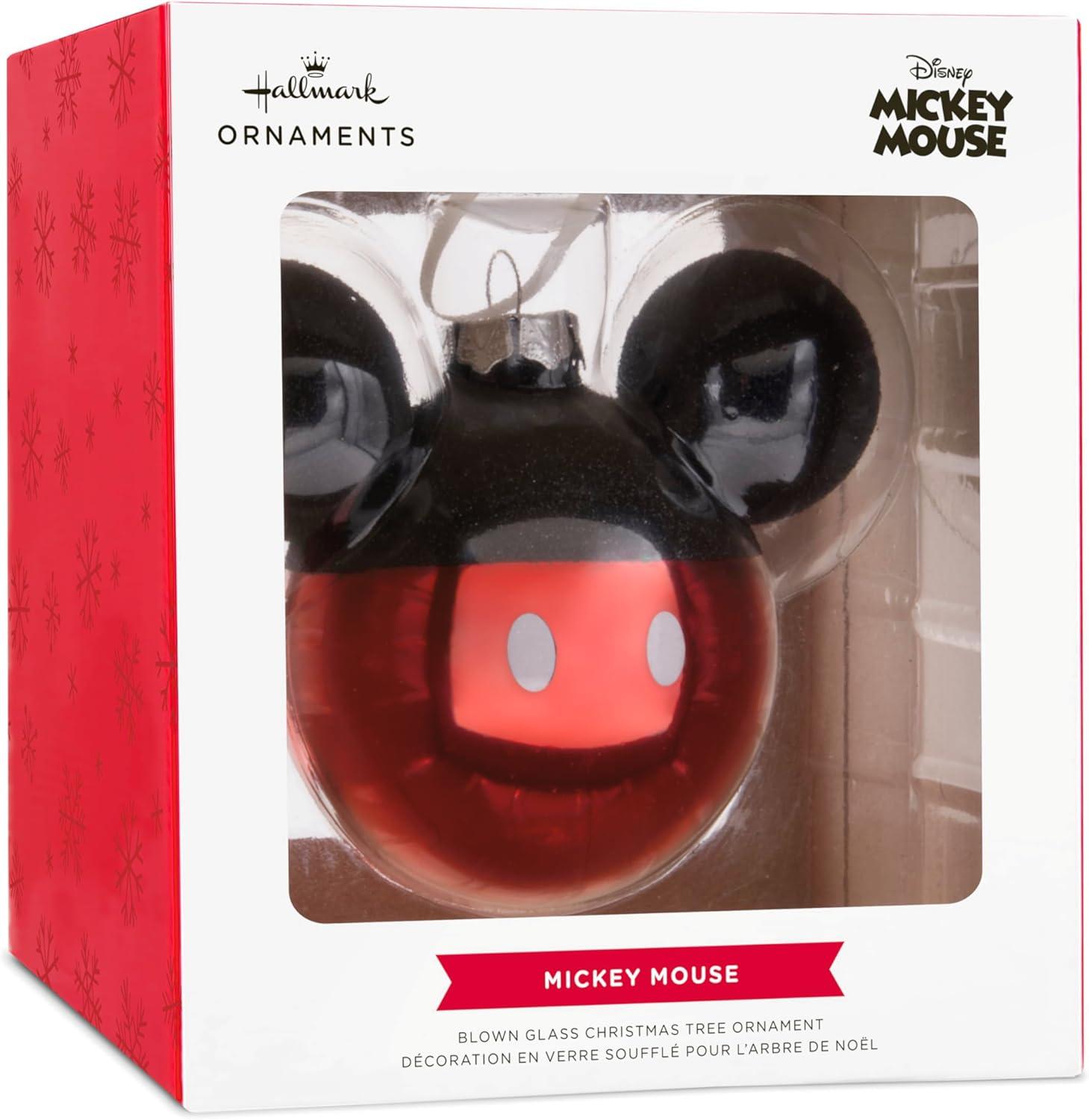 image:imageHallmark Disney Frozen Elsa The Snow Queen Christmas OrnamentMickey Mouse Head