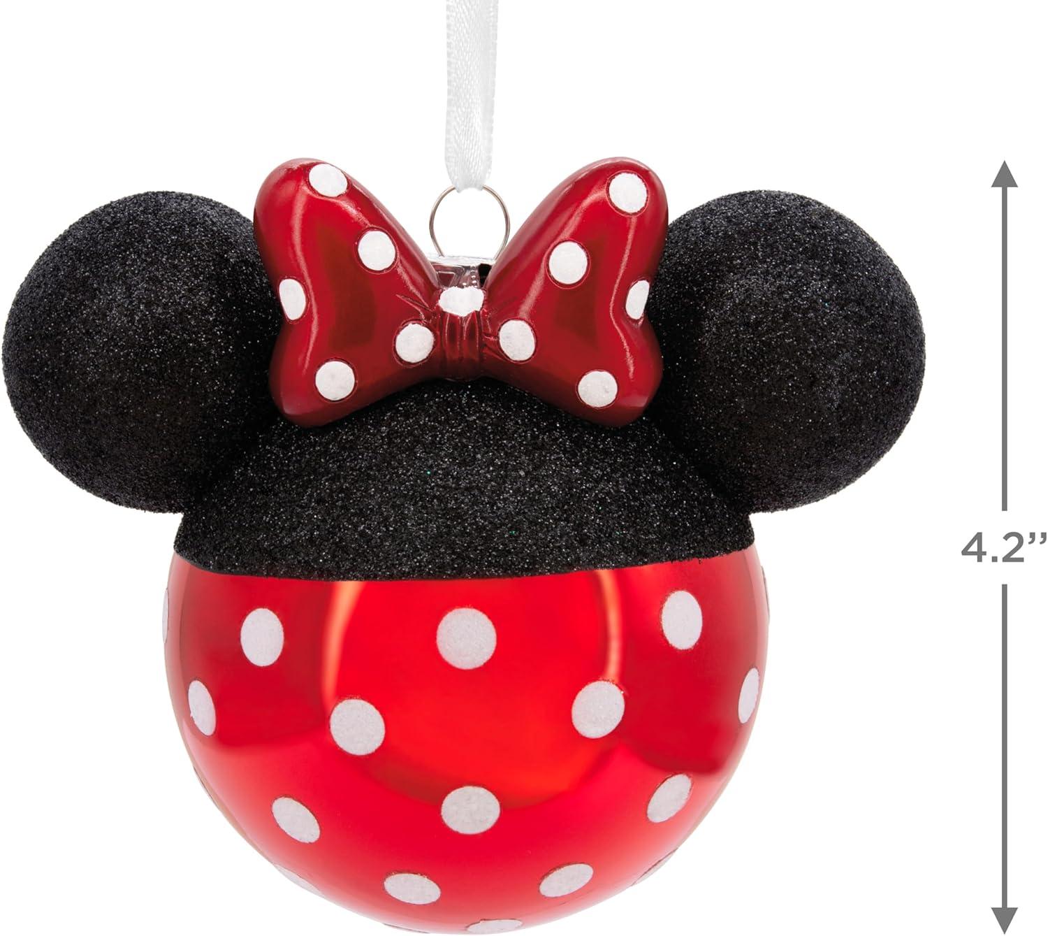 image:imageHallmark Disney Frozen Elsa The Snow Queen Christmas OrnamentMinnie Mouse Head