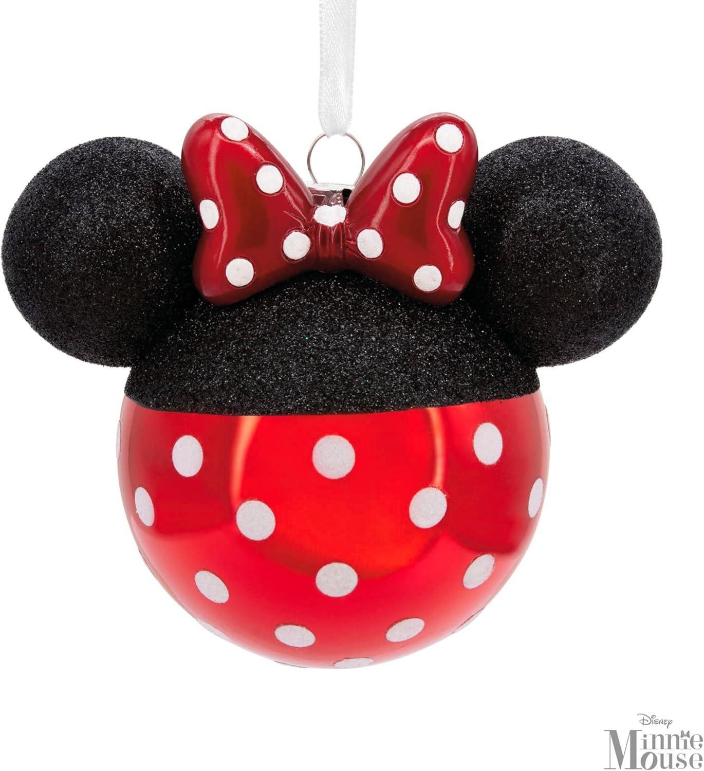 image:imageHallmark Disney Frozen Elsa The Snow Queen Christmas OrnamentMinnie Mouse Head