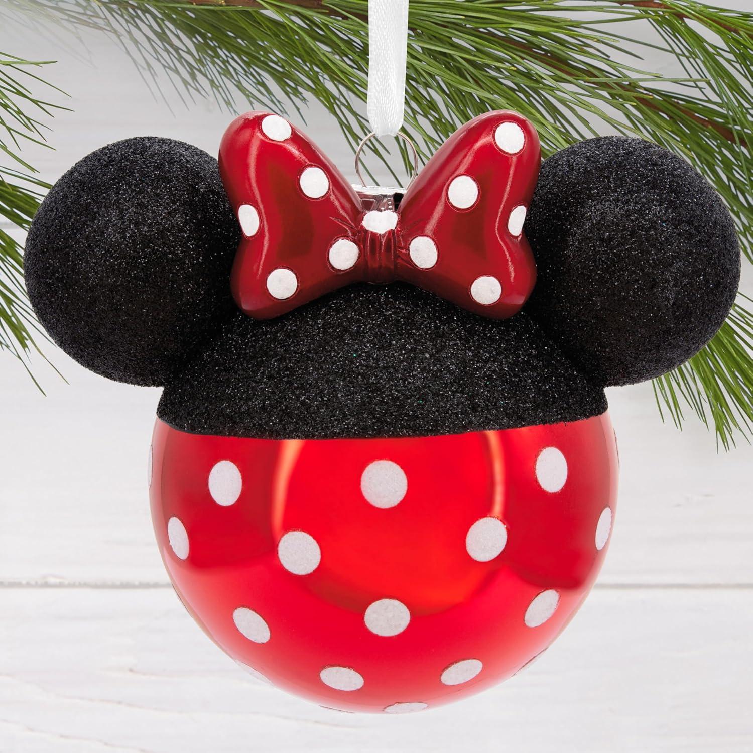 image:imageHallmark Disney Frozen Elsa The Snow Queen Christmas OrnamentMinnie Mouse Head