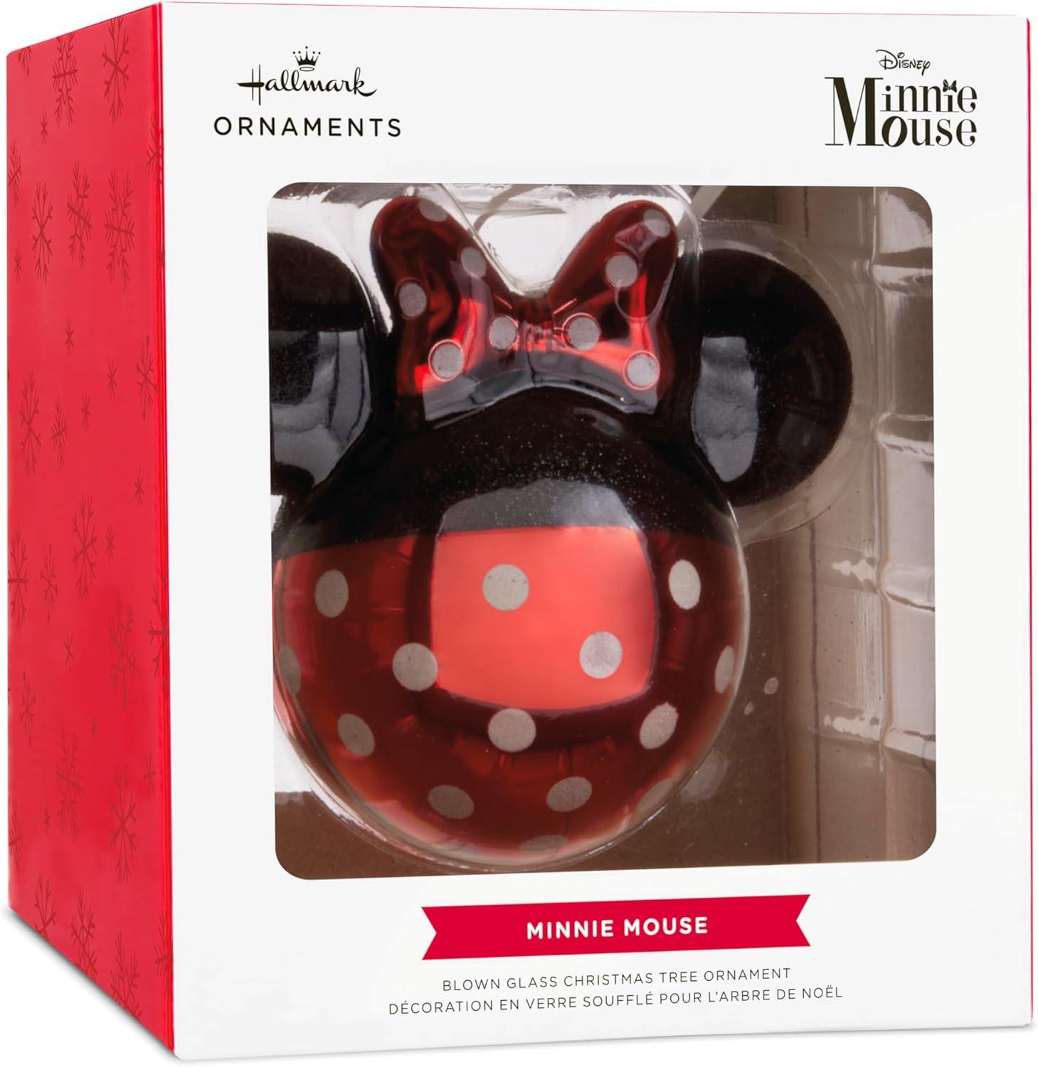 image:imageHallmark Disney Frozen Elsa The Snow Queen Christmas OrnamentMinnie Mouse Head