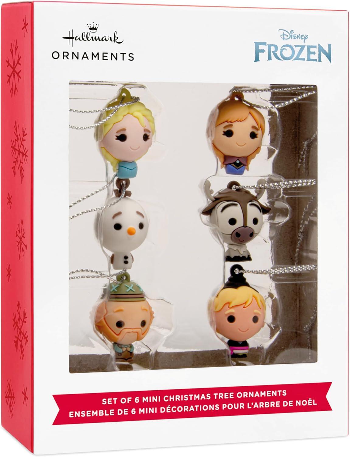 image:imageHallmark Disney Frozen Mini Christmas Ornaments Shatterproof Set of 6 Gifts for Disney Fans