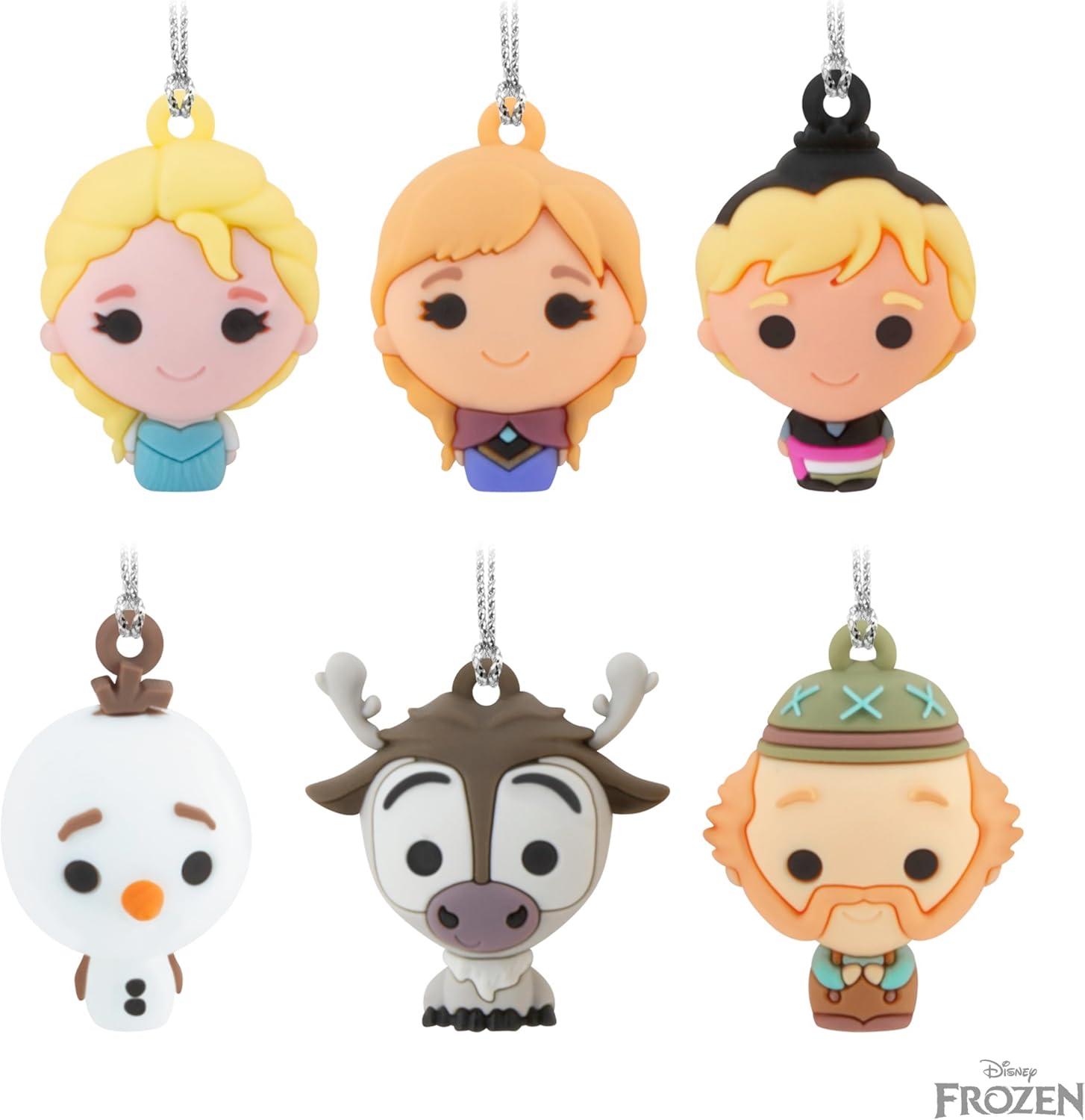 image:imageHallmark Disney Frozen Mini Christmas Ornaments Shatterproof Set of 6 Gifts for Disney Fans