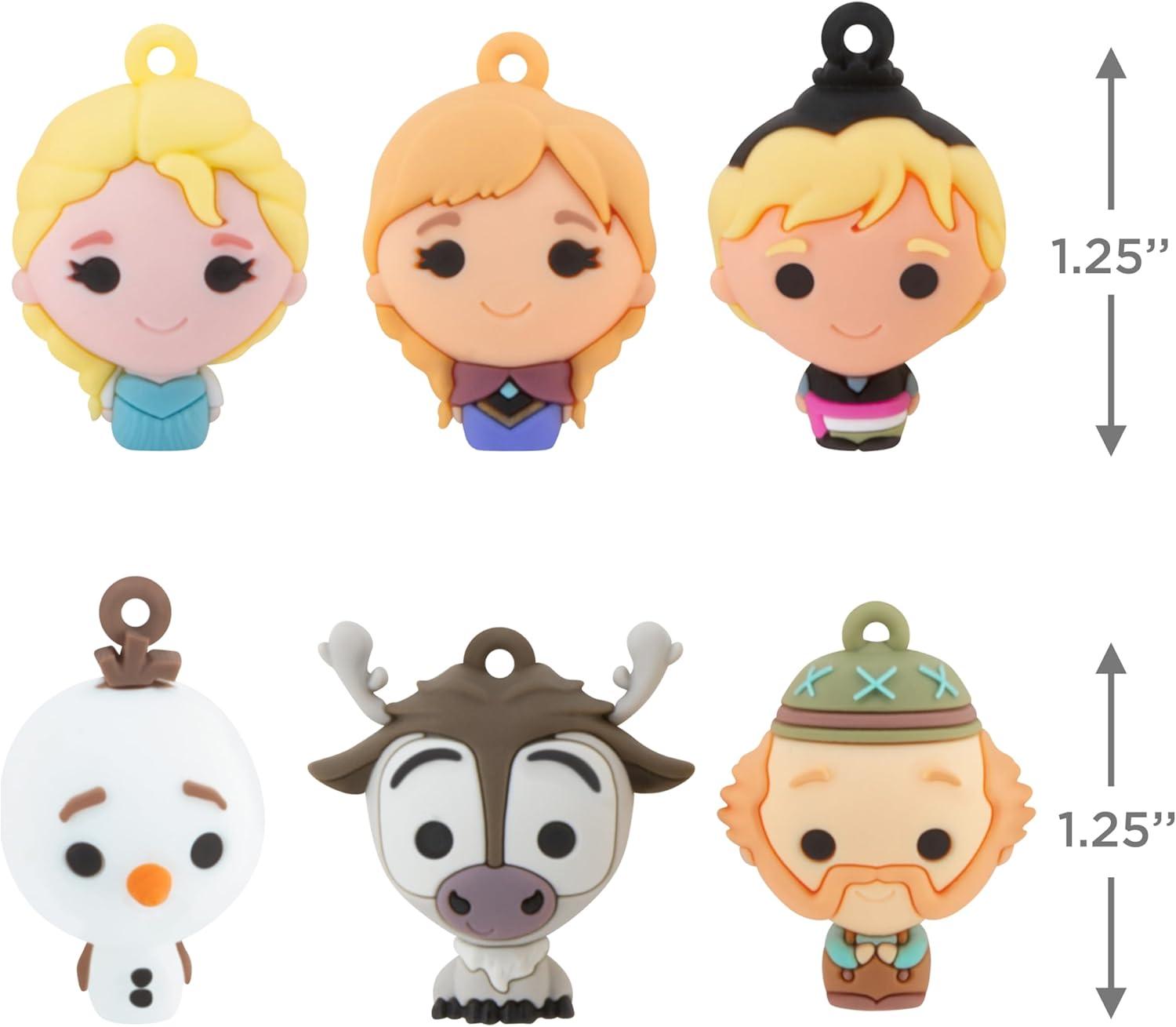 image:imageHallmark Disney Frozen Mini Christmas Ornaments Shatterproof Set of 6 Gifts for Disney Fans