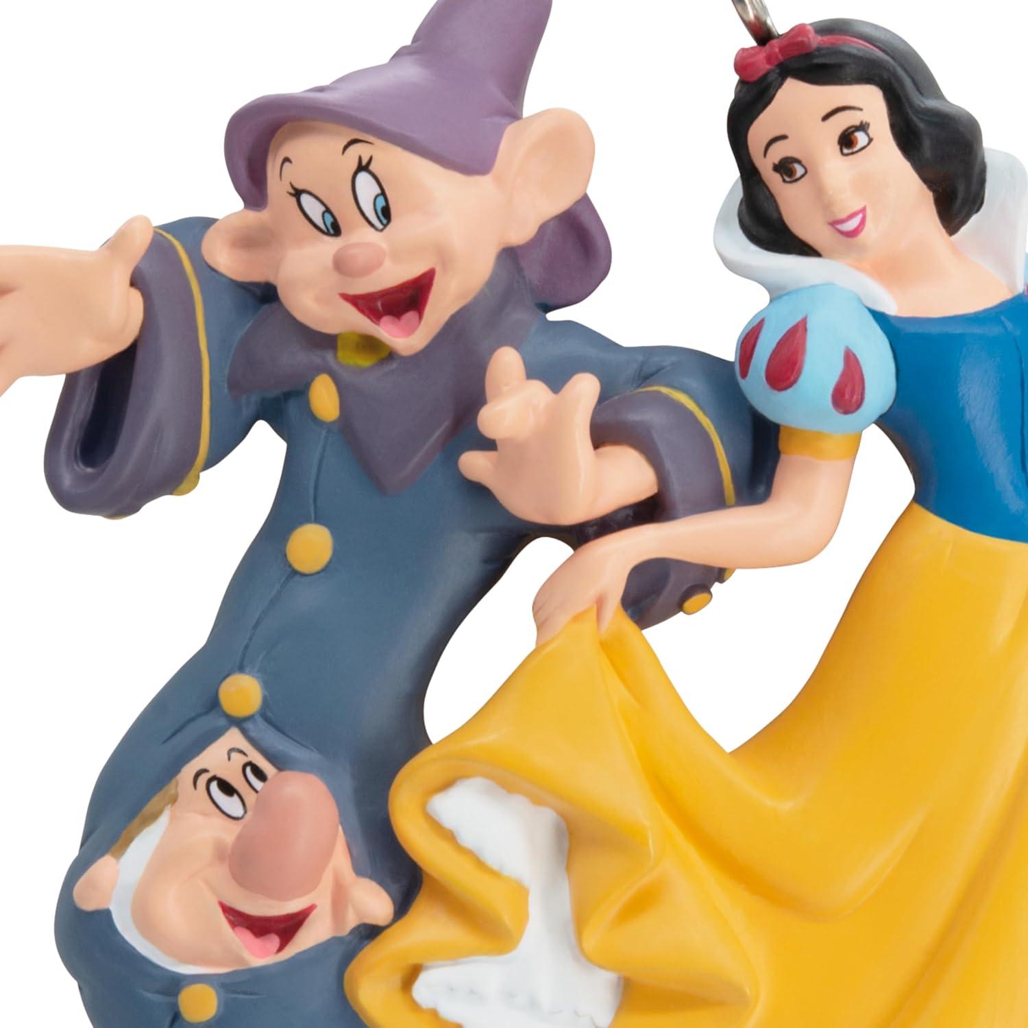 image:imageHallmark Disney Princess Snow White with Dopey and Sneezy Christmas Ornament