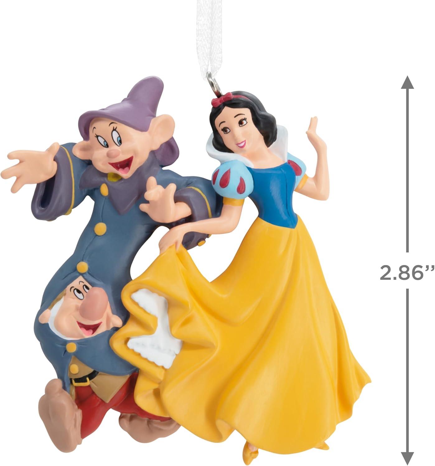 image:imageHallmark Disney Princess Snow White with Dopey and Sneezy Christmas Ornament