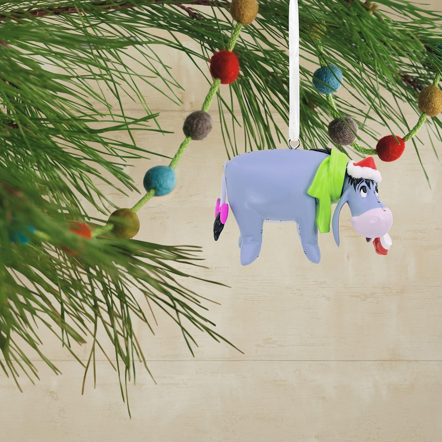 image:imageHallmark Disney Santa Winnie The Pooh with Honey Pot Christmas OrnamentEeyore