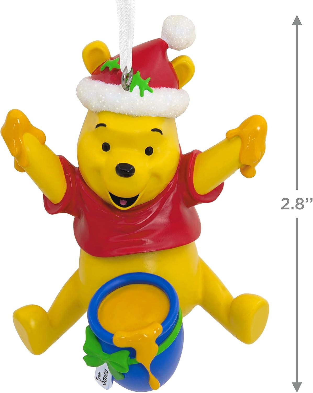 image:imageHallmark Disney Santa Winnie The Pooh with Honey Pot Christmas OrnamentSanta Winnie the Pooh