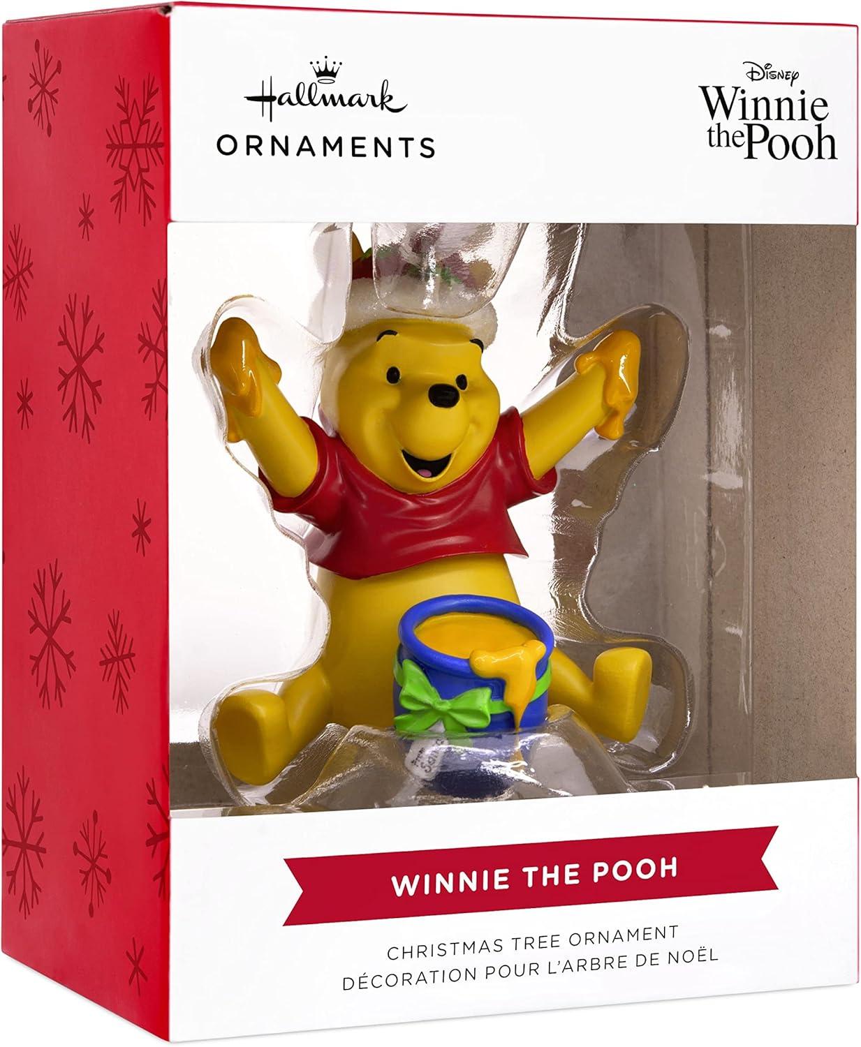image:imageHallmark Disney Santa Winnie The Pooh with Honey Pot Christmas OrnamentSanta Winnie the Pooh
