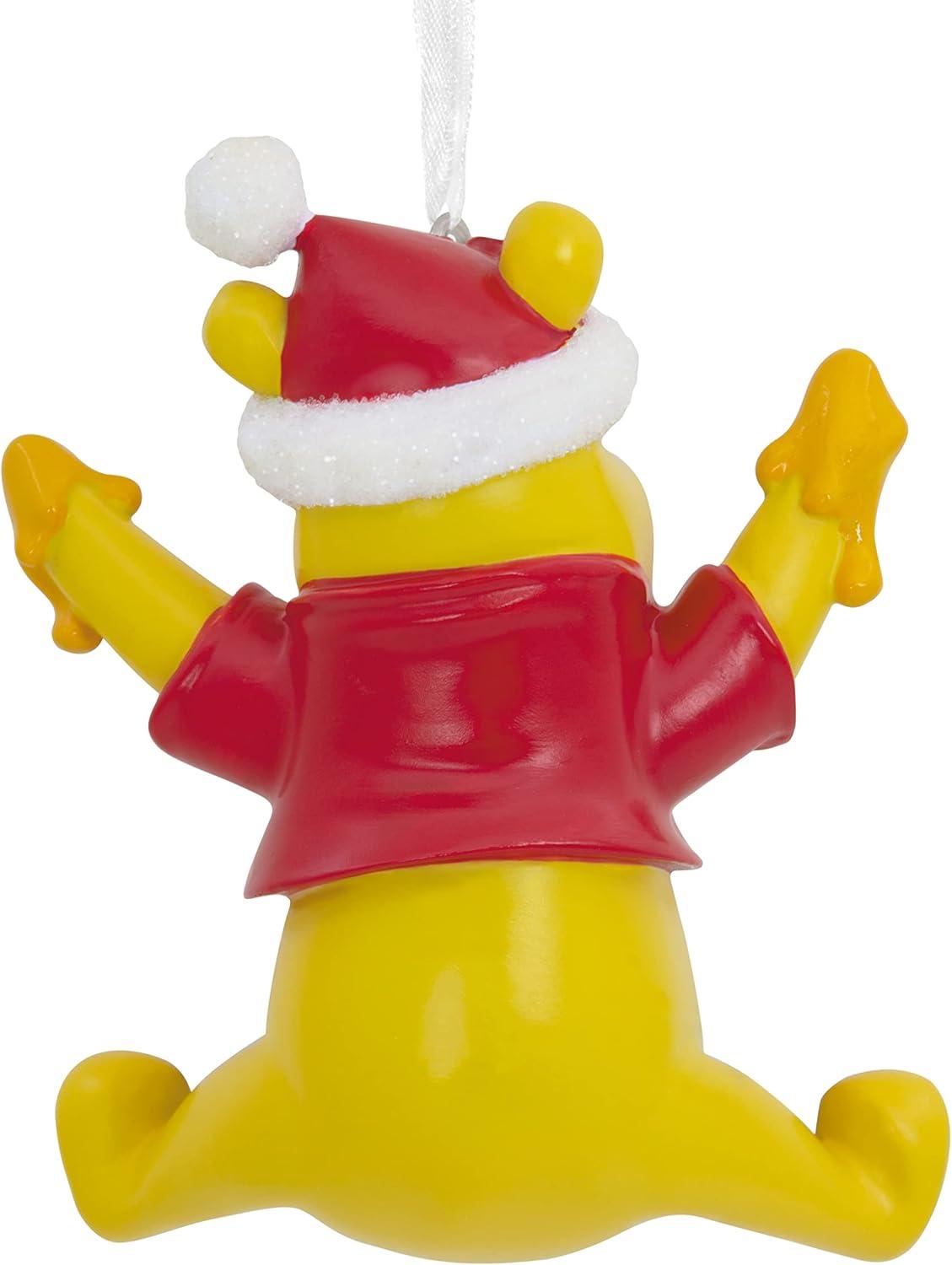 image:imageHallmark Disney Santa Winnie The Pooh with Honey Pot Christmas OrnamentSanta Winnie the Pooh
