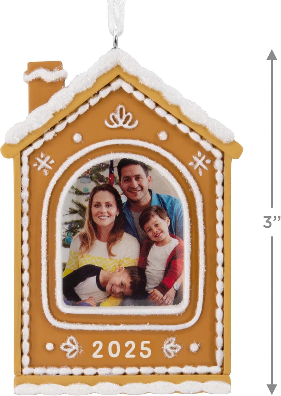 image:imageHallmark Gingerbread House 2025 Photo Frame Christmas Ornament